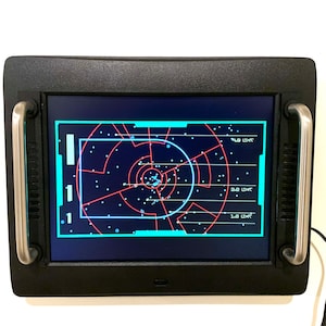 Tactical HUD - 8-Inch - Animated Digital Display - Star Wars Inspired