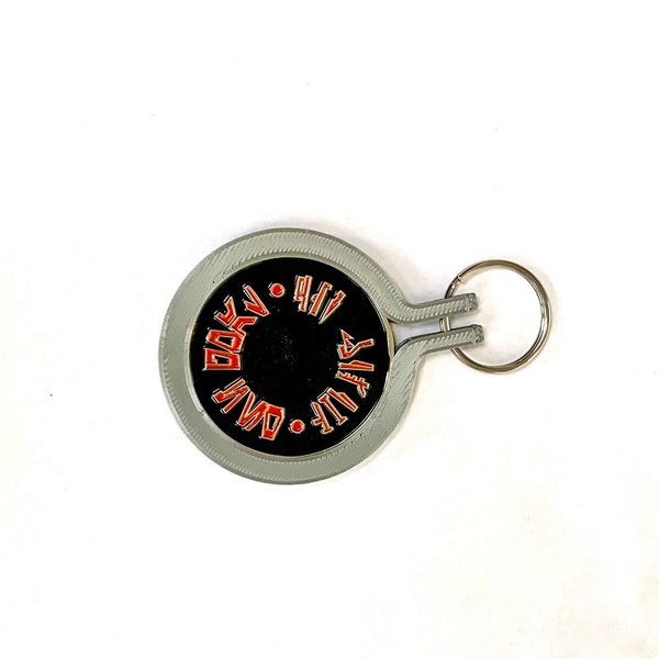 Coin Holder Keychain Etsy