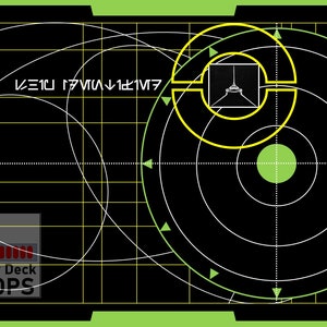 Radar Screen Video - Tactical HUD - Animated Digital Display - Star Wars Inspired