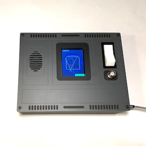 Animated Digital Display Control Panel With Toggle Switch, Sound, & Enclosure - Star Wars Inspired