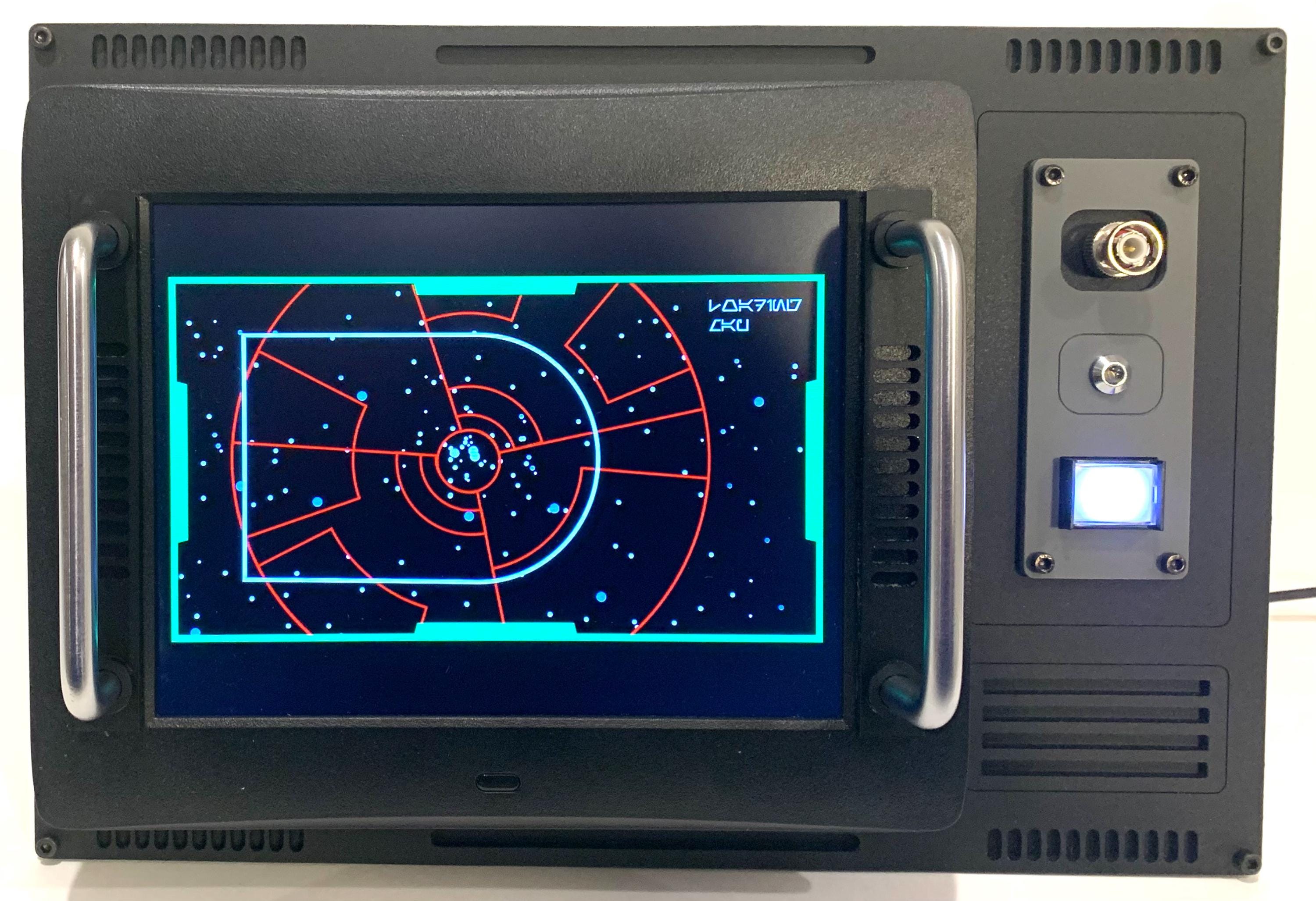 Tactical HUD Control Panel With 8-inch Animated Digital Display - Star ...