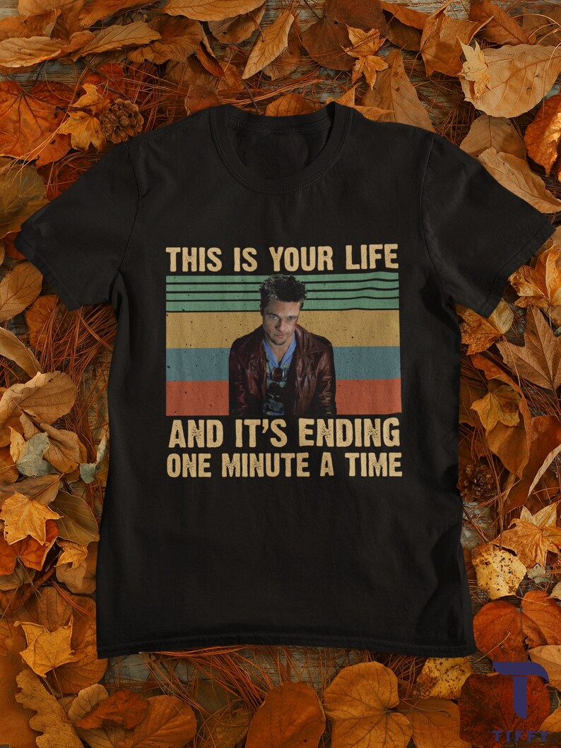This Is Your Life And It Ending One Minute A Time Vintage Etsy