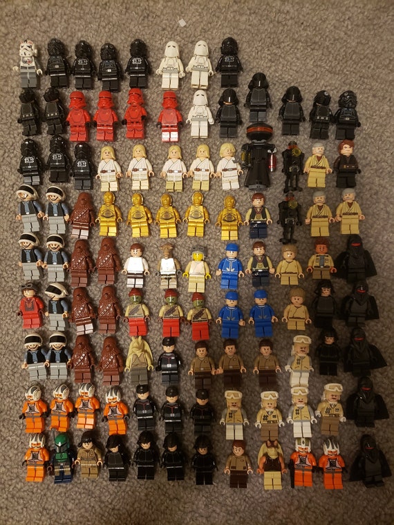 1x MYSTERY LEGO Star Wars MINIFIGURE Authentic Random jedi, Stormtroopers,  Clones Great Gift 