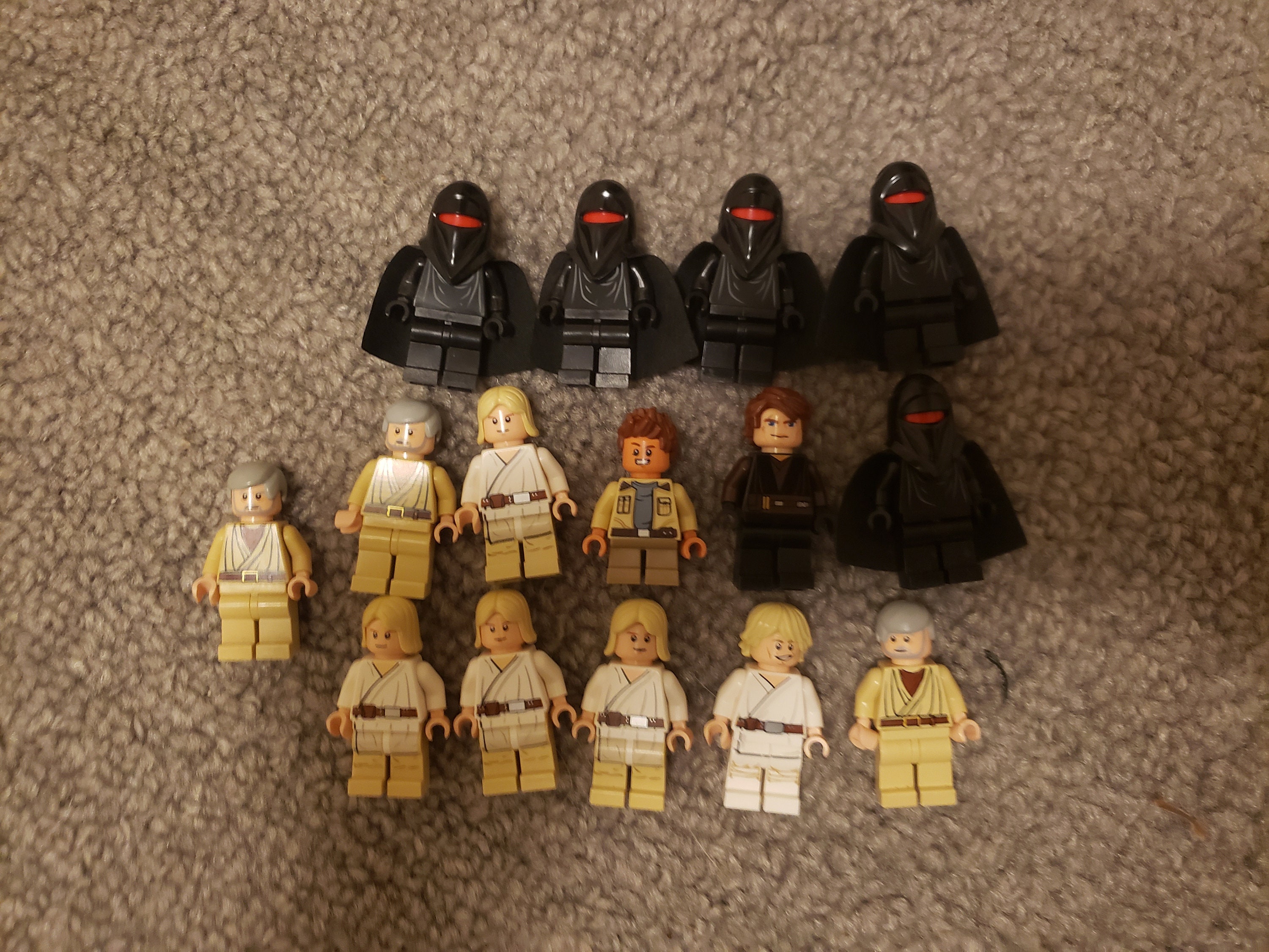 LEGO 1 RANDOM PICK JEDI W/LIGHTSABER MINIFIGURE STAR WARS CLEAN