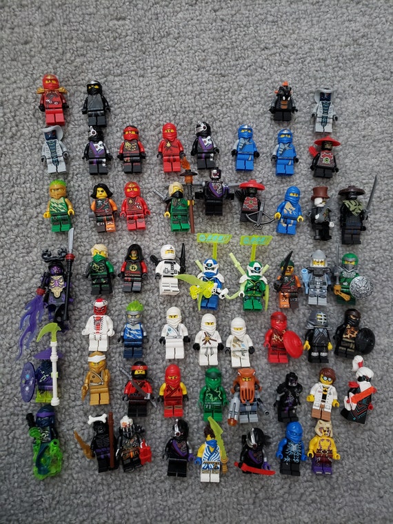 1x MYSTERY LEGO Ninjago MINIFIGURE Authentic Random ninja, Villains,  Serpentine Great Gift 