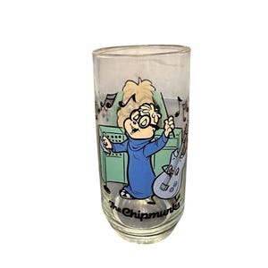 1985 |The Chipmunks Glass Tumbler|Simon