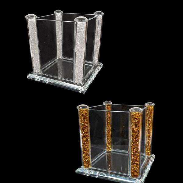 Crystal Utensil Holder Etsy