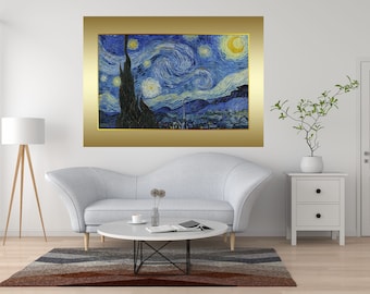 フィンセント・ファン・ゴッホの星降る夜 印刷できる有名なアート