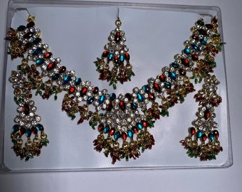 Kundan Indian choker set