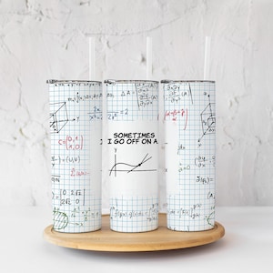 Math Teacher Tumbler: 20oz Insulated Stainless Steel Gift
