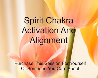Spirit Chakra Activation - Distant Energy Healing Session