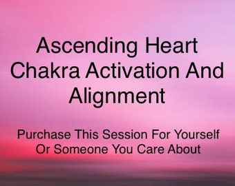 Ascending Heart Chakra Activation And Alignment| High Heart Chakra| Forgiveness| Release Fear| Manifest Desires| Love|Distant Energy Healing