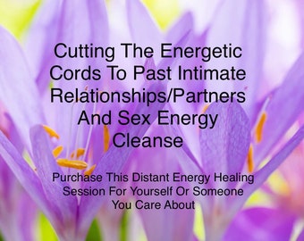 Frühere intime Partner-Schnur durchschneiden und Sex Energie reinigen - Fernenergie-Heilung