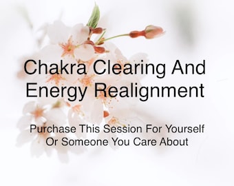 Chakra Clearing And Energy Realignment | Chakra Rebalancing | Distant Energy Healing | Self Care | Self Love | Raise Your Frequency