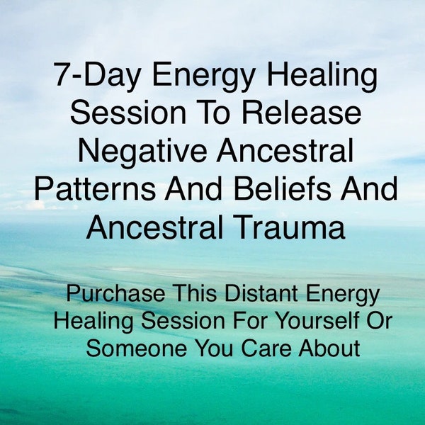 7-Day Healing Session To Release Negative Ancestral Patterns And Beliefs and Ancestral Trauma | Heart Chakra Healing |Distant Energy Healing