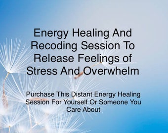 Energy Healing And Recoding Session To Release Feelings Of Stress And Overwhelm | Heart Healing | Heart Chakra | Distant Energy Healing