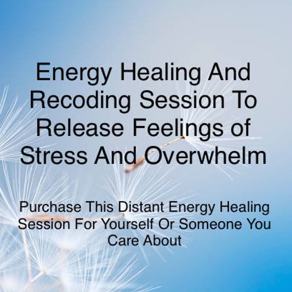 Energy Healing And Recoding Session To Release Feelings Of Stress And Overwhelm | Heart Healing | Heart Chakra | Distant Energy Healing