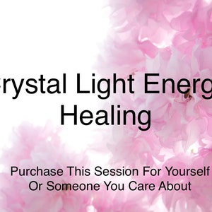 Crystal Light Energy Healing | Chakra Cleanse | Peace | Distant Energy Healing