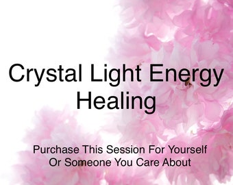 Crystal Light Energy Healing | Chakra Cleanse | Peace | Distant Energy Healing