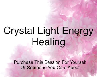 Crystal Light Energy Healing | Chakra Cleanse | Peace | Distant Energy Healing