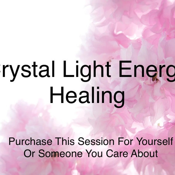 Crystal Light Energy Healing | Chakra Cleanse | Peace | Distant Energy Healing