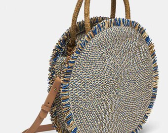 round straw bolsa uk