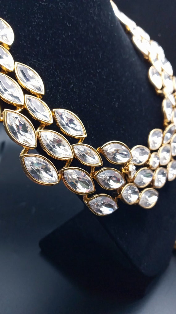 Vintage Runway, Massive Napier Swarovski Crystal … - image 8