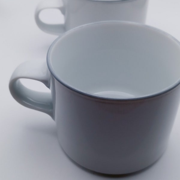 Dansk Concerto, Allegro, Gray Rim Mugs, set of 2