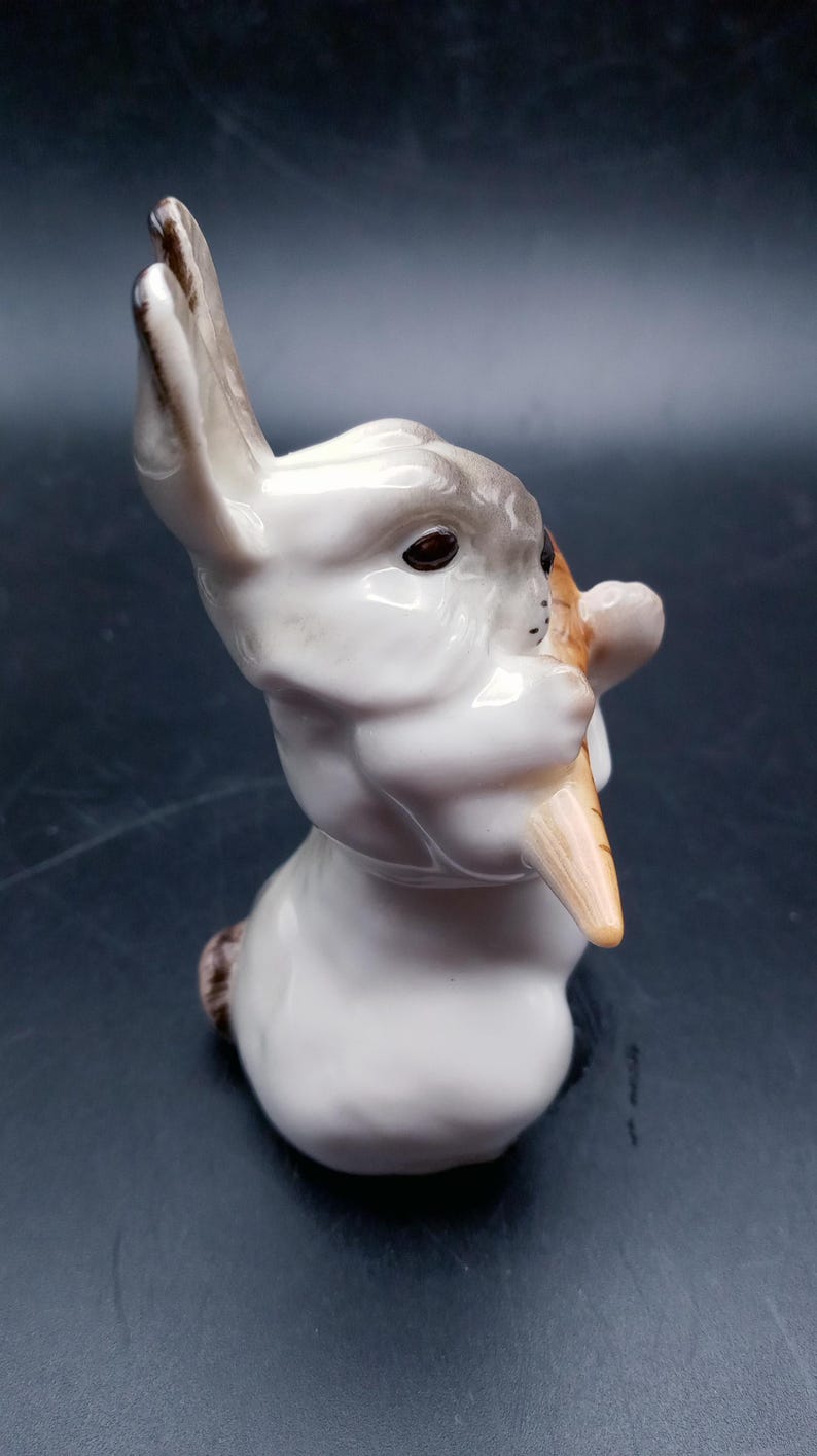 Lomonosov Imperial Porcelain Rabbit Figurine: 1st Quality, Not Made for ...