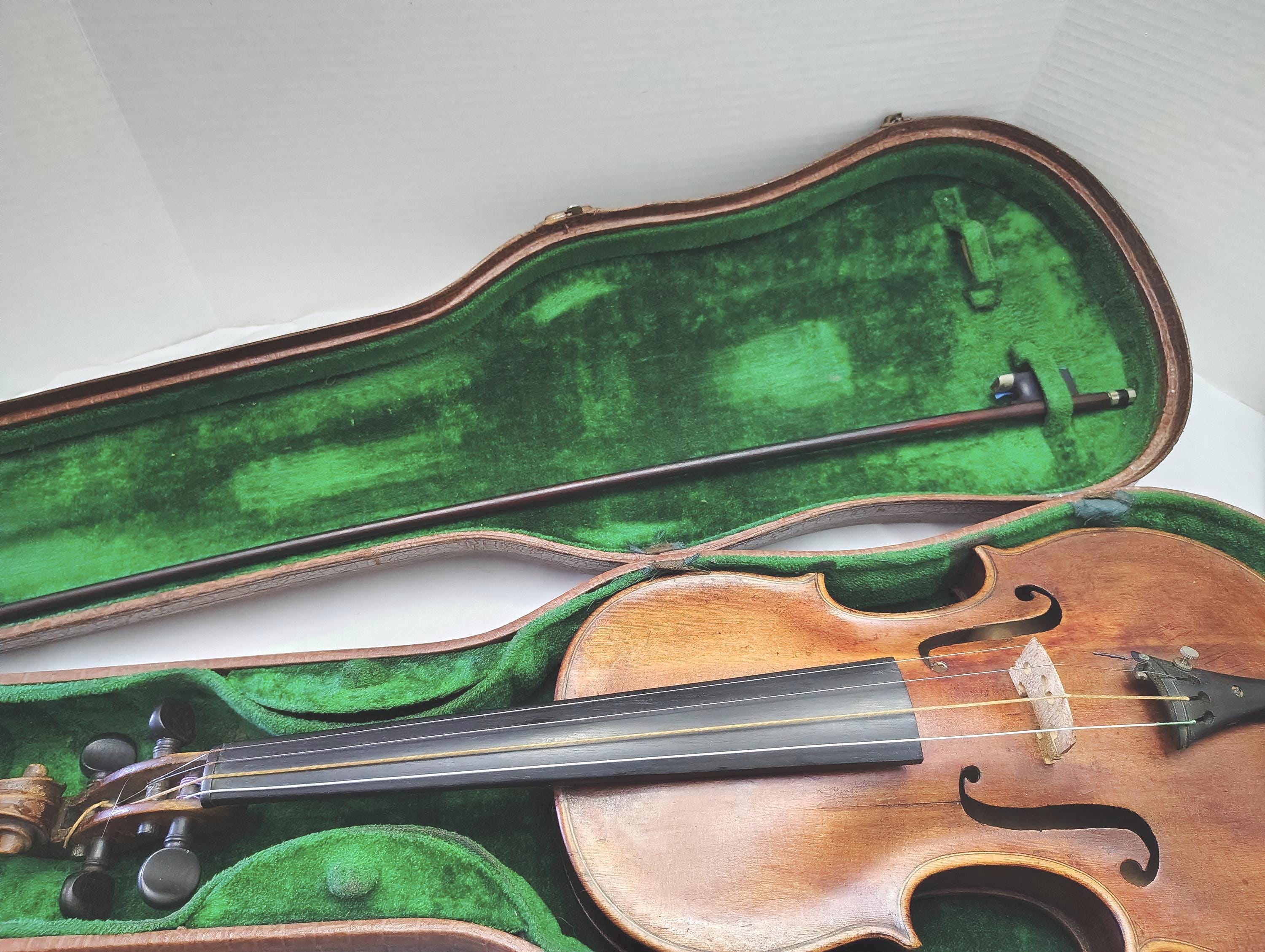 Antique Vintage Violin Case - Etsy