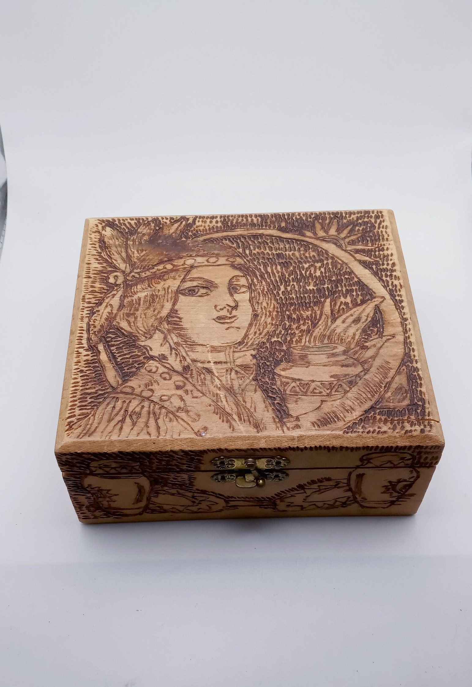 Rolfes Sicily Wooden Art Box, Shop Today. Get it Tomorrow!