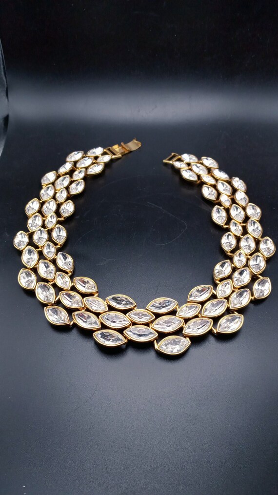 Vintage Runway, Massive Napier Swarovski Crystal … - image 10