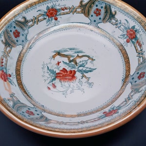 Petrus and Regout, Maastricht, Belus Pattern, Iridescent Serving Bowl