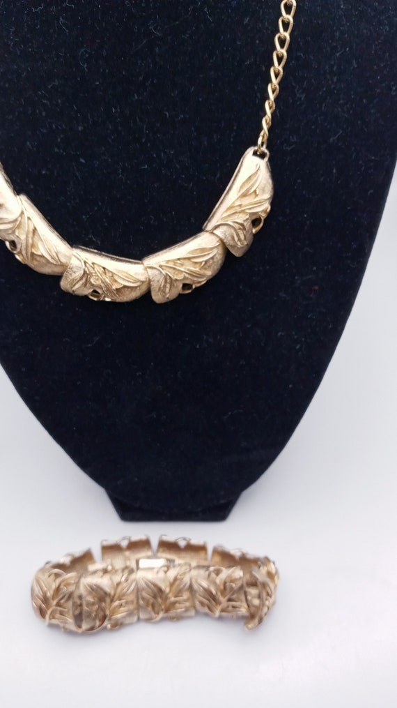 Sarah Coventry Golden Brocade Jewelry Set, 1961, … - image 7