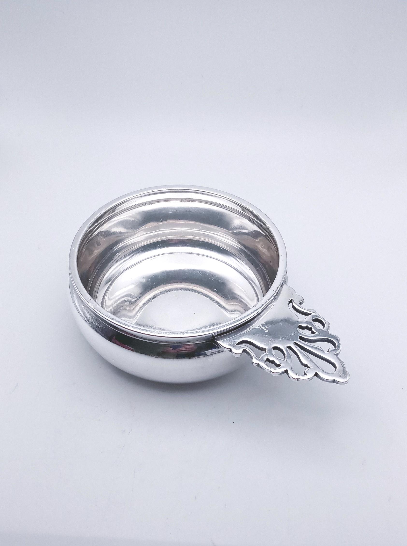 Reed and Barton 15X Silverplated Classic, Pierced Handle Porringer