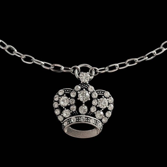 【ROMANTIC CROWN】24SU★ SILVER CLIP PENDANT TEE SHIRT SILVER CLIP PENDANT TEE SHIRT_LIGHT GREY | ROMANTIC CROWN