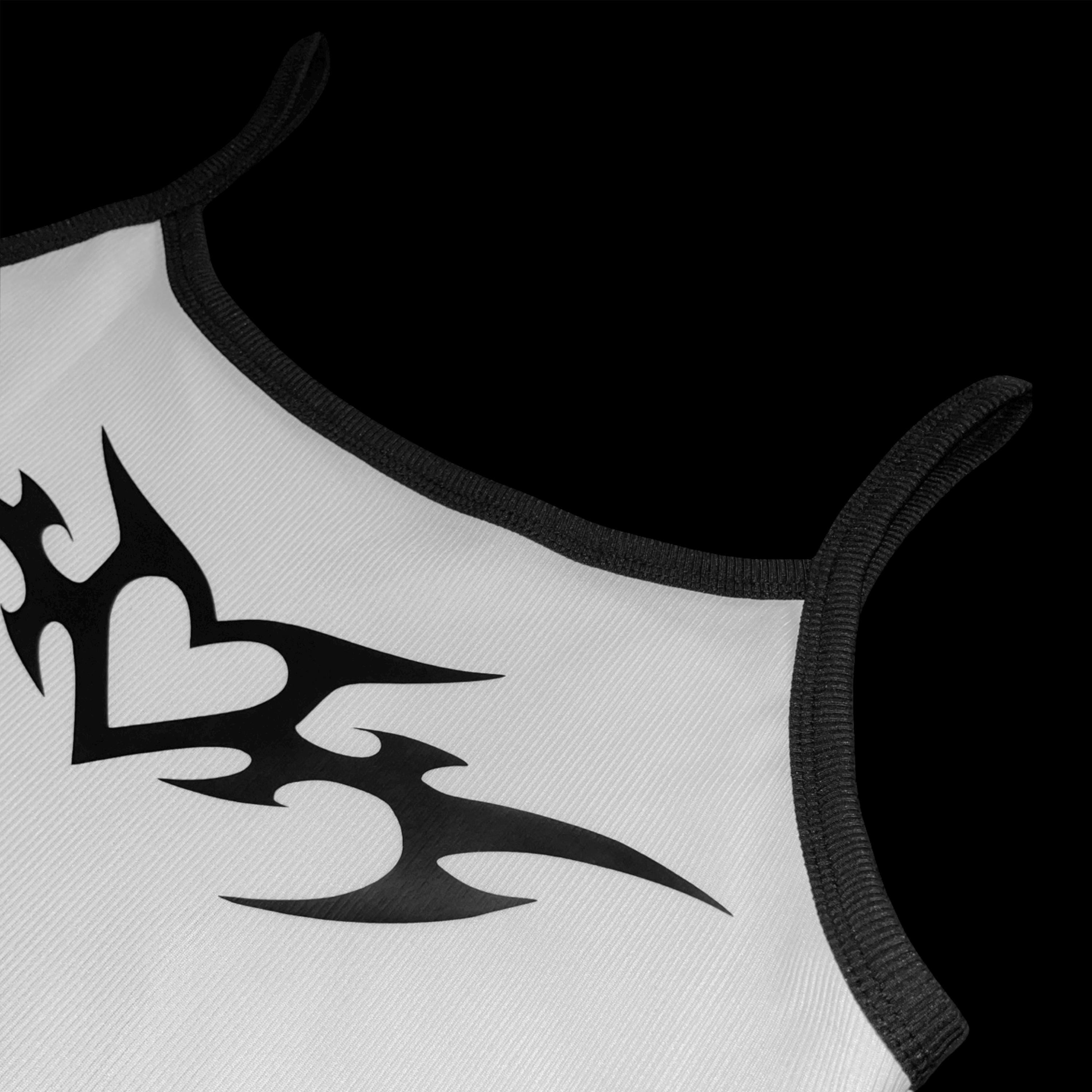 ✙˖y2k archive⌖ neotribal rib tank ✙˖y2k archive⌖ neotribal rib tank Totëme Curved Rib Tank