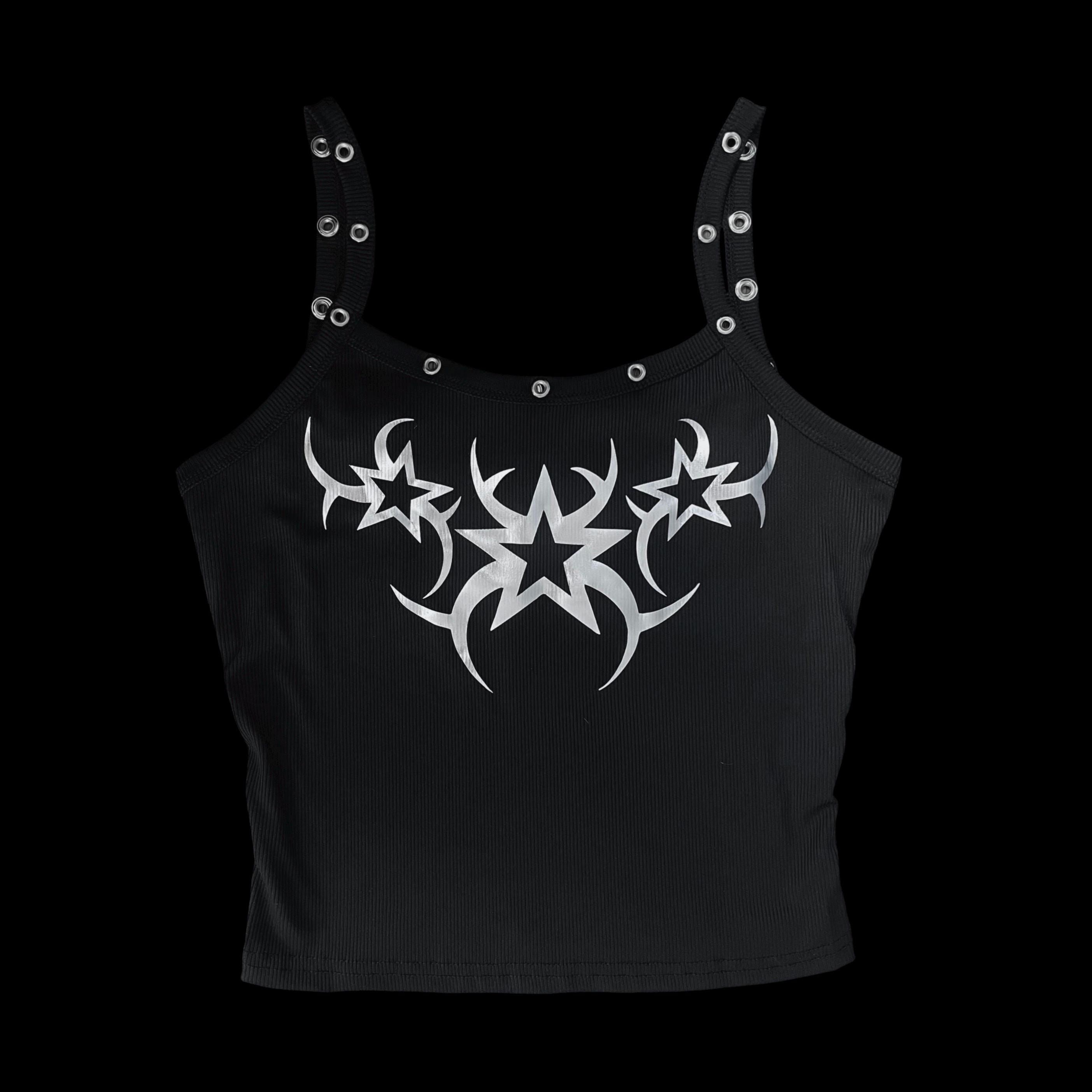 トップス 90s w< star tanktop 90s w< star tanktop Walter Van