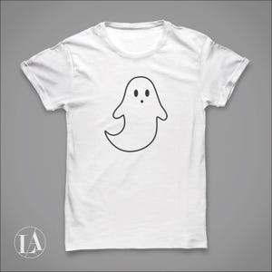 Halloween Ghost Svg | Cute Ghost Bundle of 6 | Cute Ghost Svg | Ghost Svg | Halloween Svg | Trick or Treat Svg | Flying Ghost Svg image 3