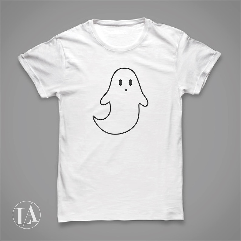 Halloween Ghost Svg | Cute Ghost Bundle of 6 | Cute Ghost Svg | Ghost Svg | Halloween Svg | Trick or Treat Svg | Flying Ghost Svg image 3