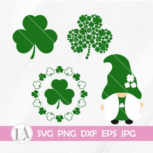 St. Patrick's Day bundel Svg | Gelukkige Svg | klaver SVG | Ierse Svg | Citaten voor St. Patrick's Day | Lucky Gnome Svg | St. Patrick's kabouter Svg