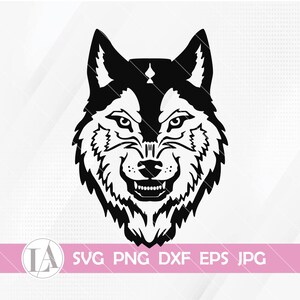 Wolf Svg File | Wolf Face Svg | Wolf Head Svg | Wild Animal Svg | Forest Wolf Svg | Howling Wolf Svg | Hunting Svg | Wolf Shirt Designs