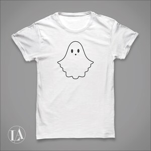 Halloween Ghost Svg | Cute Ghost Bundle of 6 | Cute Ghost Svg | Ghost Svg | Halloween Svg | Trick or Treat Svg | Flying Ghost Svg image 2