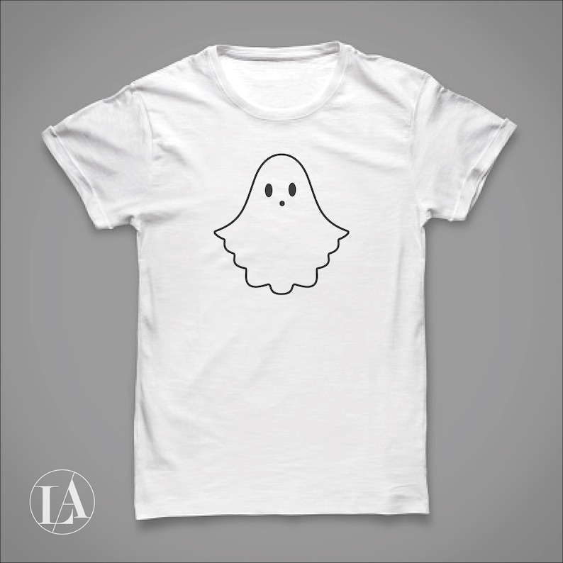 Halloween Ghost Svg | Cute Ghost Bundle of 6 | Cute Ghost Svg | Ghost Svg | Halloween Svg | Trick or Treat Svg | Flying Ghost Svg image 2