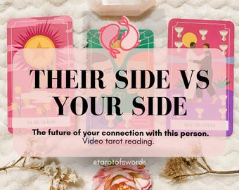 Their SideTarot Reading Love Relationship Psychic Reading, Twin Flame or Ex Feelings, No Contact, Honest Energy Reading