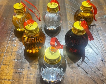 2 Ounce BOOZEBALL(fillable) Ornaments