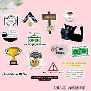 Funny Server Sticker Pack: Restaurant Meme Stickers