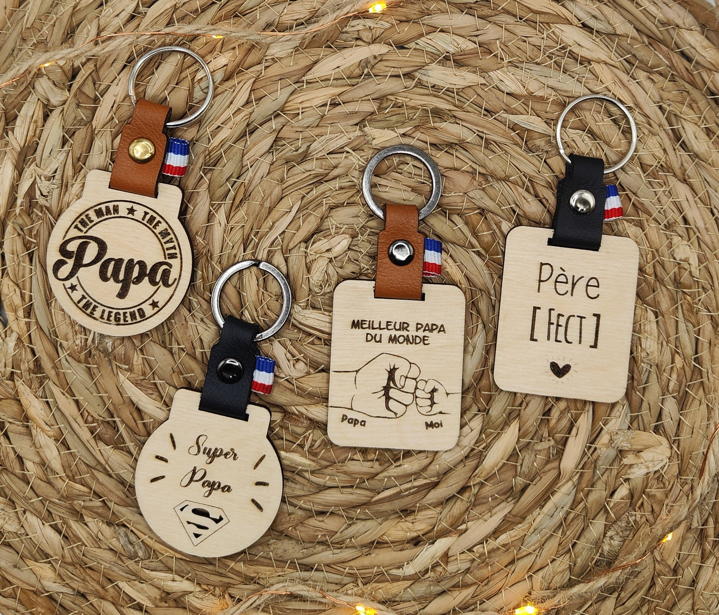 Porte-clés personnalisé pour femme, porte-clé de voiture pour elle, cadeau  pour maman, porte-clé occidental, bracelet jonc en silicone, imprimé animal  -  France