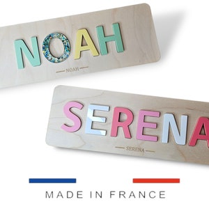 Personalized Wooden First Name Puzzle