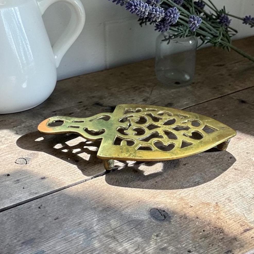 Dessous de plat en laiton - Arts de la table